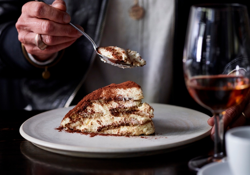 The Grossi family tiramisu
