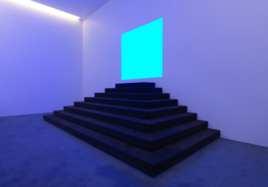Entrance to Event Horizon, by James Turrell
