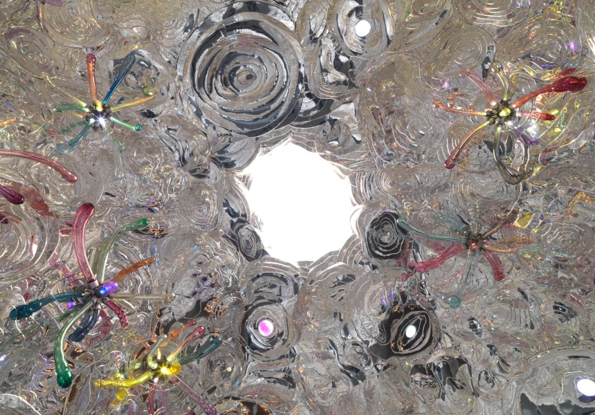Looking up inside Grotto, by Randy Polumbo
