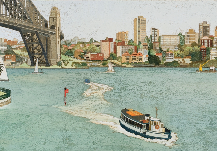 Sydney Harbour triptych
